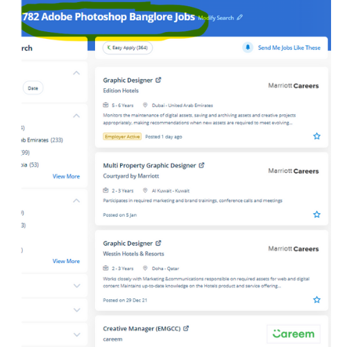 Adobe InDesign internship jobs in Kozhikode