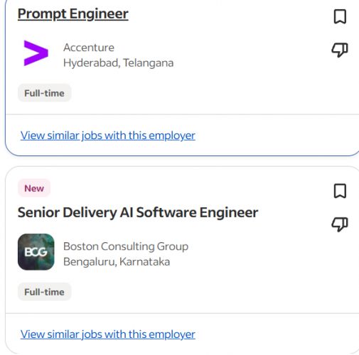 AI for Software Developers & AI Testing Automation internship jobs in Thrissur