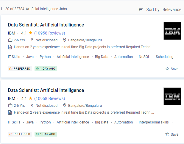 Artificial Intelligence internship jobs in Punjab
