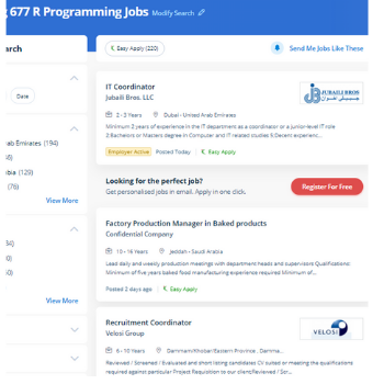 R Programming internship jobs in Coimbatore